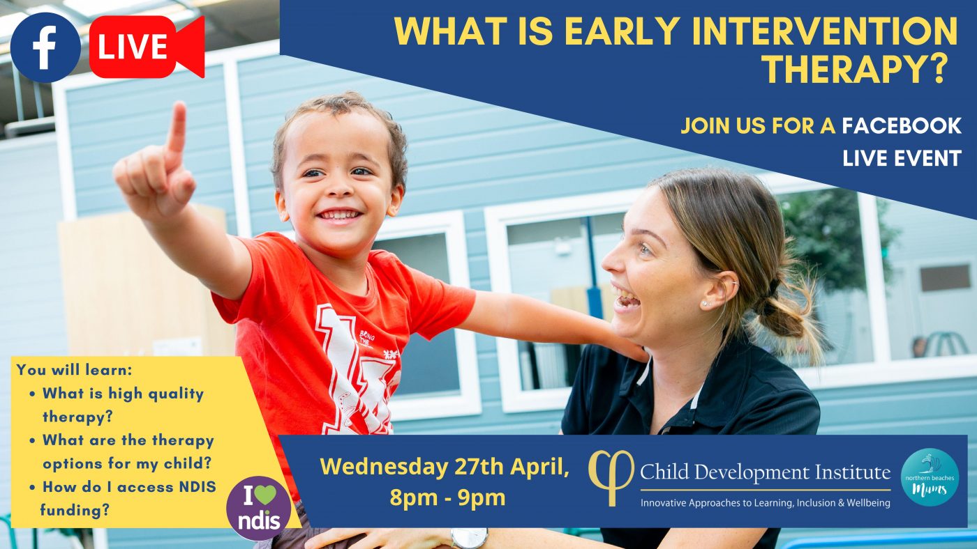 Finding the right early intervention for your child with Autism or developmental delay | Northern Beaches Mum