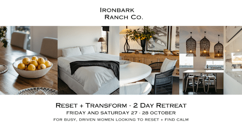 Reset + Transform 2 Day Wellness Retreat for busy Mums