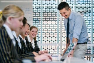 Senior School Teacher and Students IB Diploma Senior School Teacher and Students IB Diploma