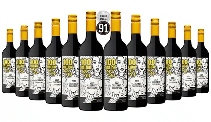 Just Wines 100 Million % South Australia Cabernet Sauvignon 2021